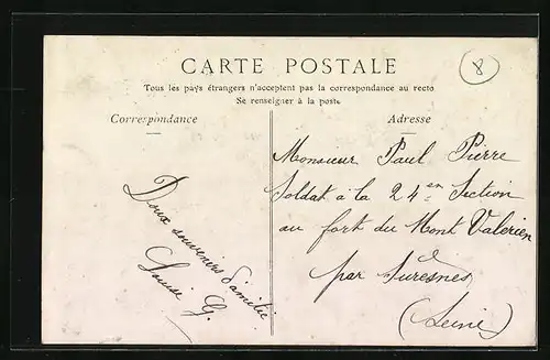 Passepartout-AK La Fertè-Macé, L`Abside de l`Eglise