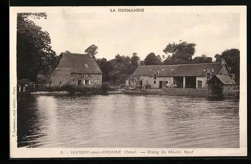 AK Juvigny-sur-Andaine, Etang du Moulin Neuf