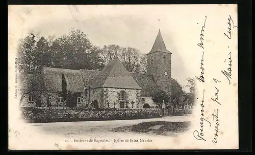 AK Bagnoles, Eglise de Saint-Maurice