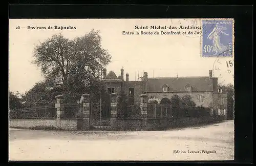 AK Saint-Michel-des-Andaines, Entre la Route de Domfront et de Juv...