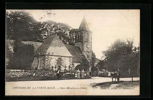 AK Saint-Maurice-du-Désert, L`Eglise