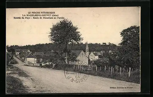 AK La Madeleine-Bouvet, Entree du Pays, Route de Moustiers au Perche