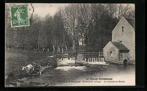 AK Dorceau, La Cascade du Moulin