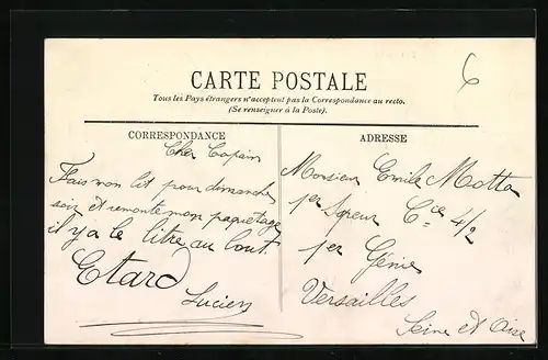 AK Nonant-le-Pin, Le Chateau, Vue sur le Parc