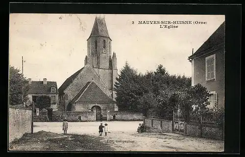 AK Mauves-sur-Huisne, L`Eglise