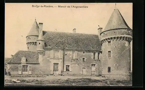 AK St-Cyr-la-Rosière, Manoir de l`Angenardiere