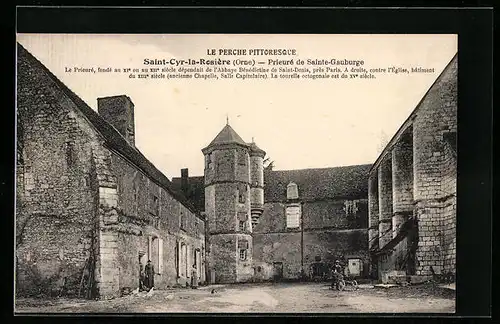 AK Saint-Cyr-la-Rosière, Prieure de Sainte-Gauburge