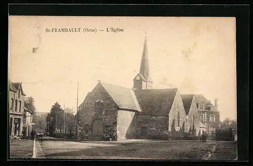 AK St-Frambault, L`Eglise