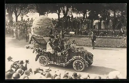 Foto-AK Montreux, Fête des Narcisses