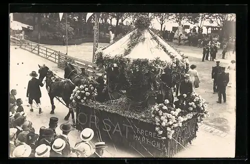 Foto-AK Montreux, Fête des Narcisses