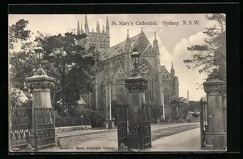 AK Sydney /N. S. W., St. Mary`s Cathedral