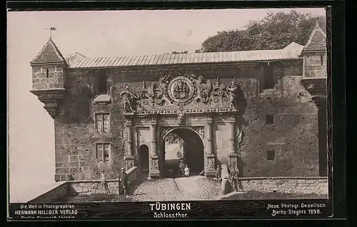 Foto-AK NPG Nr. 1237: Tübingen, Schlossthor