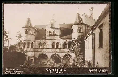 Foto-AK NPG Nr. 205: Constanz, am Rathaus