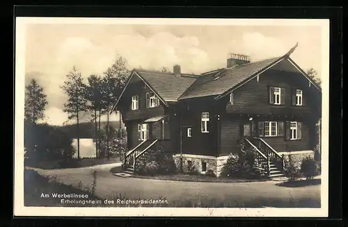 AK Werbellin, Erholungsheim des Reichspräsidenten am Werbellinsee