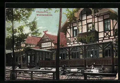 AK Chemnitz, vor der Waldschänke