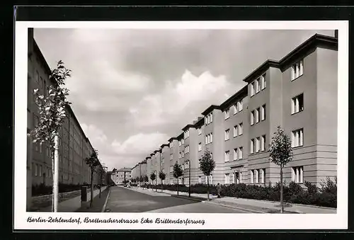 AK Berlin-Zehlendorf, Brettnacherstrasse Ecke Brittendorferweg