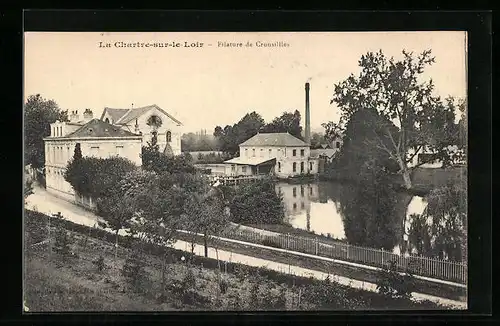 AK La Chartre-sur-le-Loir, Filature de Crousillies