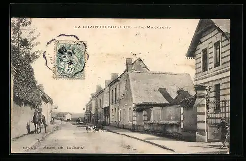 AK La Chartre-sur-le-Loir, La Maladrerie