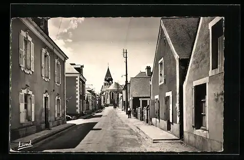 AK Mareil-sur-Loir, Rue Principale