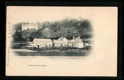 AK Chateau de la Flotte, Vue Panoramique