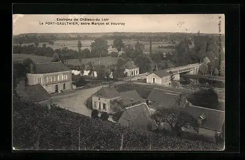 AK Le Port-Gaulthier, par Chateau-du-Loir, entre Marcon et Vouvray