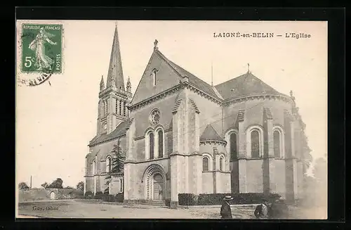 AK Laigne-en-Belin, L`Eglise
