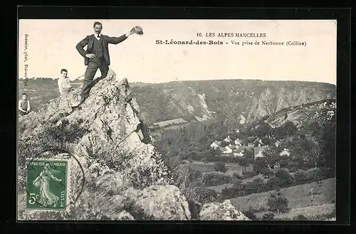 AK St-Leonard-des-Bois, Vue prise de Narbonne