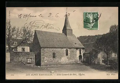 AK Saint-Leonard-des-Bois, l`Eglise