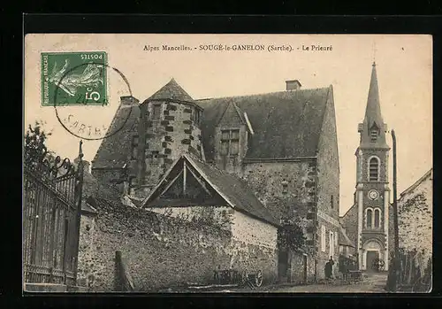 AK Souge-le-Ganelon, Le Prieure, L`Eglise