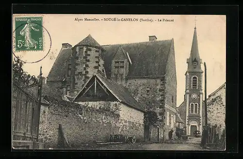 AK Souge-le-Ganelon, L`Eglise, Le Prieure