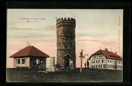 AK Feldberg im Schwarzwald, am alten Turm