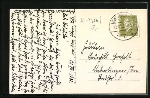 AK Donaueschingen, Ausmündung der Donauquelle in die Brigach