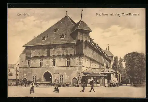 AK Konstanz, Kaufhaus mit dem Conciliumsaal