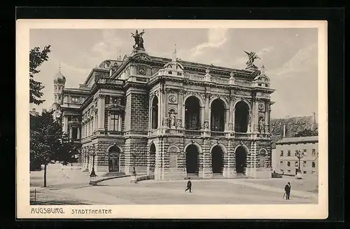 AK Augsburg, Fassade des Theaters