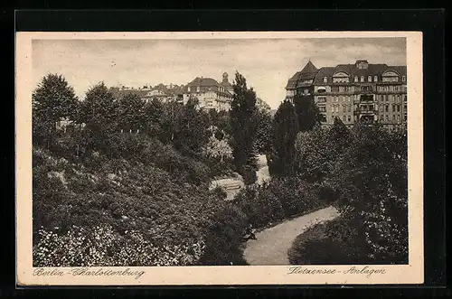 AK Berlin-Charlottenburg, Lietzensee-Anlagen