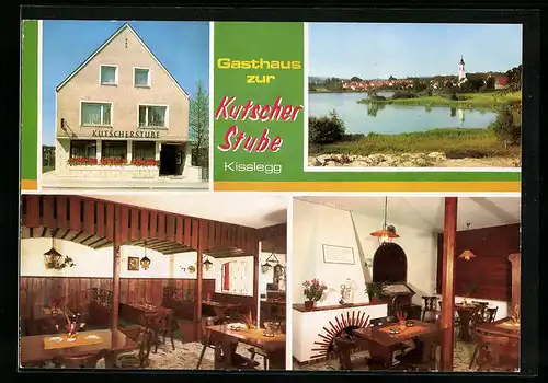 AK Kisslegg /Allgäu, Gasthaus zur Kutscherstube, Bes. Fam. Binzer