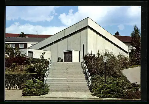 AK Ochsenhausen /Oberschw., Herz-Jesu-Kirche 1971, Barockstrasse