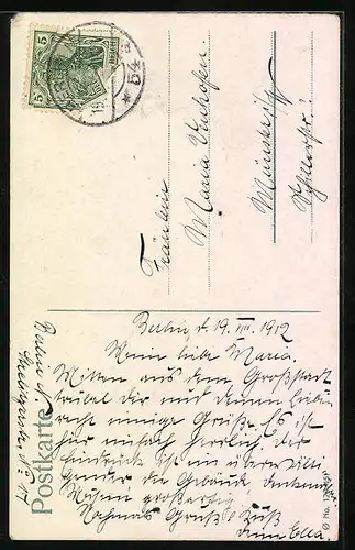 AK Berlin, Rotes Rathaus, Spandauer Strasse