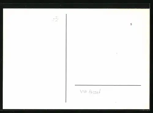 AK VW Passat, Auto, im Seitenprofil