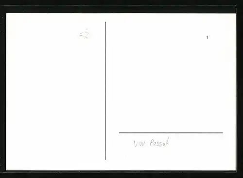 AK VW Passat, Auto, Rot