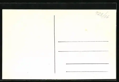 Foto-AK Auto mit Paar