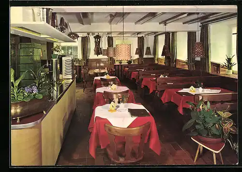 AK Kirchzarten, Gasthaus zur Krone, Bes. P. Rombach