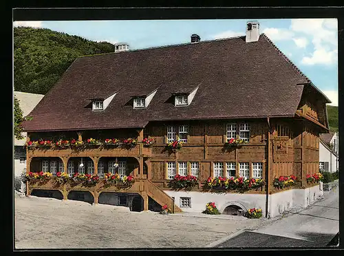 AK Glottertal, Gasthof zum Goldenen Engel