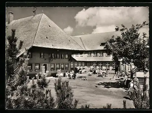 AK Schauinsland /Schwarzwald, Hotel Haldenhof, Eig. Adolf Wissler