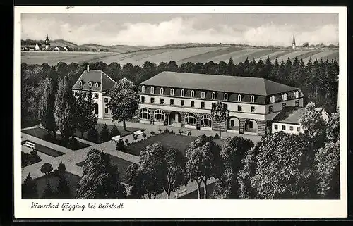 AK Gögging b. Neustadt, Blick auf Römerbad