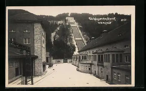 AK Walchensee, Werkhof des Kraftwerks