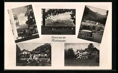 AK Fischeralm, Ortspartie, Gaststätte u. Café Fischeralm, Inh. M. Zehetmeier