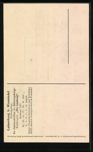 AK Luisenburg i. Fichtelgeb., Bergfestspiel Die Losburg, Hanulf