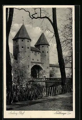 AK Amberg / Obpf., Nabburger Tor