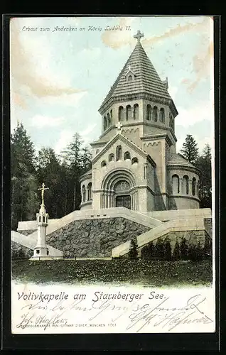 AK Starnberg / Starnberger See, Votivkapelle
